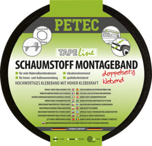 Doppelseitiges-Klebeband 19mm x10m | PETEC 87200