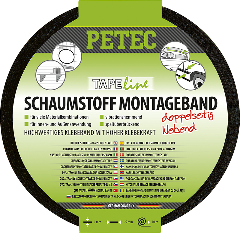 Doppelseitiges-Klebeband 19mm x10m | PETEC 87200