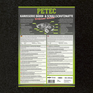 Dämmmatte 500x500x10mm | PETEC 87600