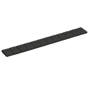 Klebegewicht 12x5gr Stahl Schwarz - Hofmann Power Weights